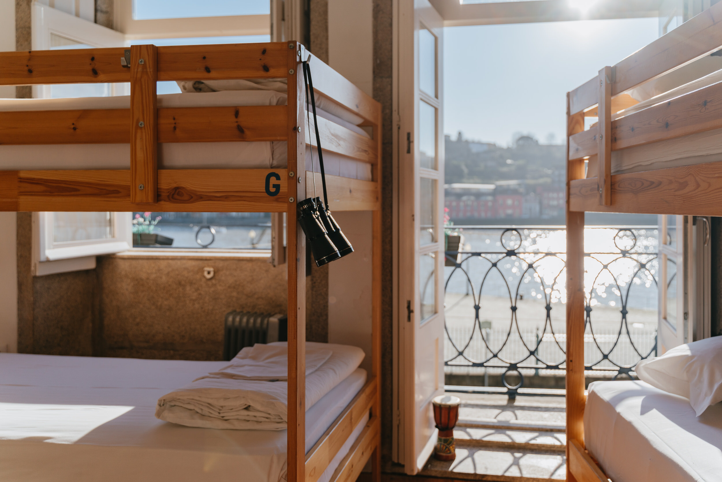 Bed in 10-bed mixed dorm at Happy Porto Hostel